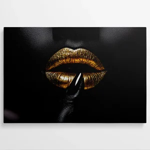 Golden Silence - Luxe schilderij