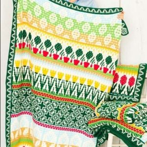 Cottage Garden garenpakket deken small