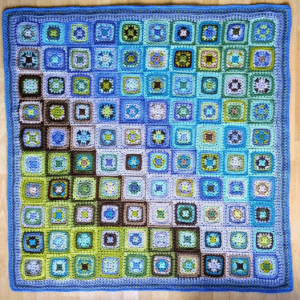 Bluebell Wood harmony blanket