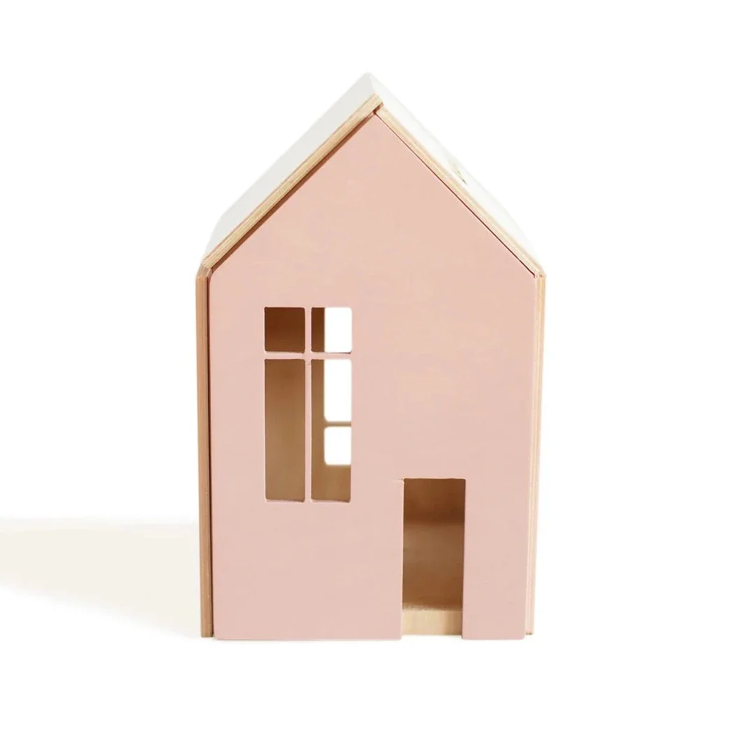Houten huisje met magneten - Pink - L - Afbeelding 8