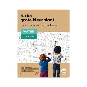 Turbo kleurplaat water