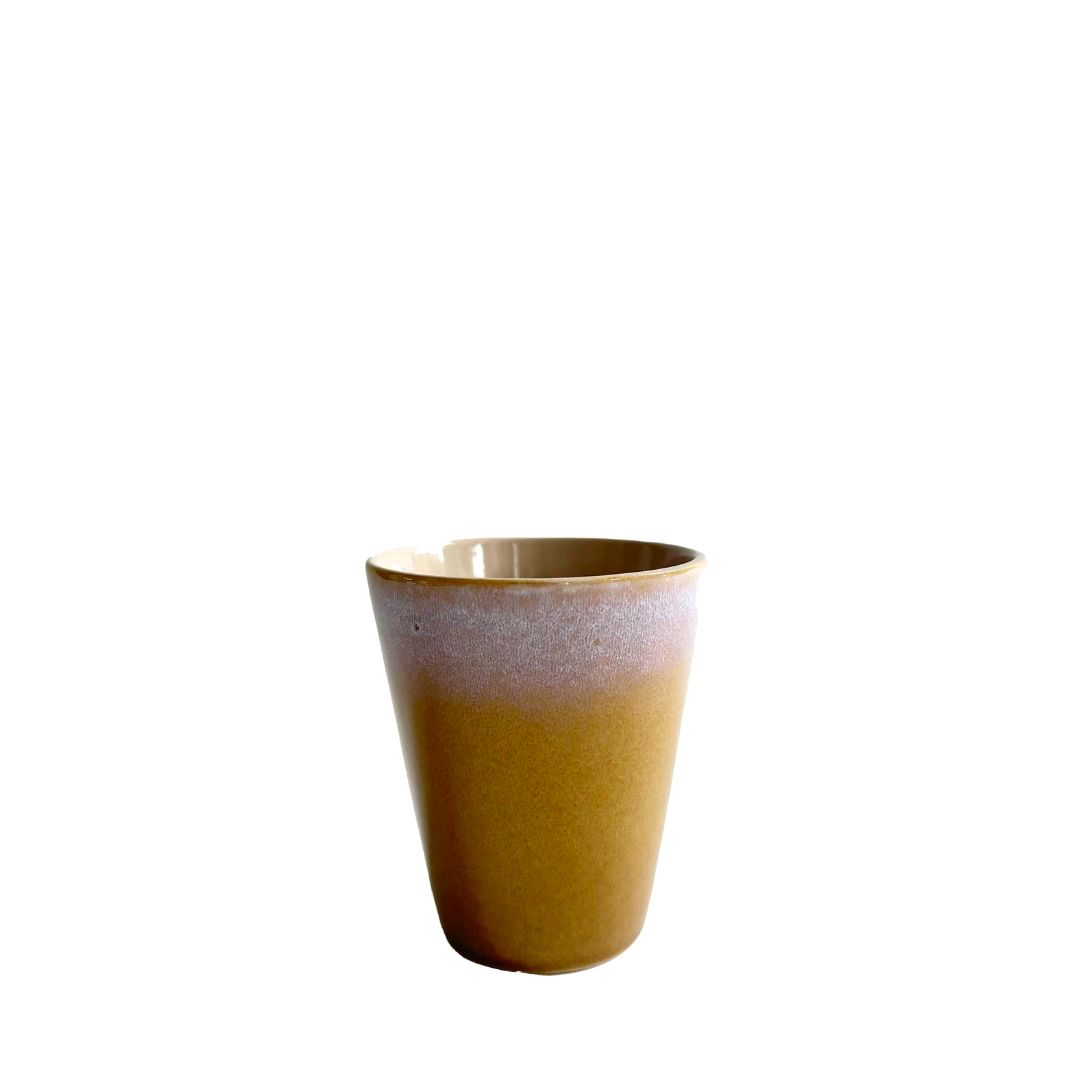Nika – Koffiekopje okergeel