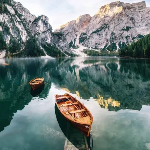 Boats in Crystal Lake