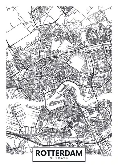 City Map Rotterdam - Afbeelding 2