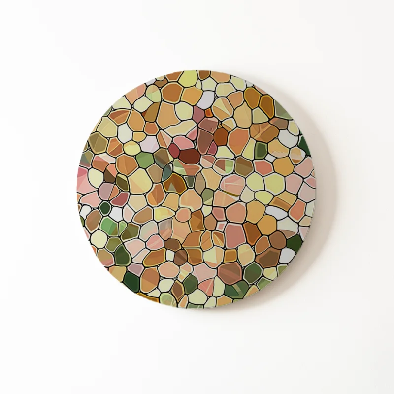 Mosaic Medley - Muurcirkel abstract - Afbeelding 2