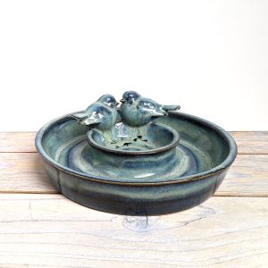 Vogelbad – donkerblauw