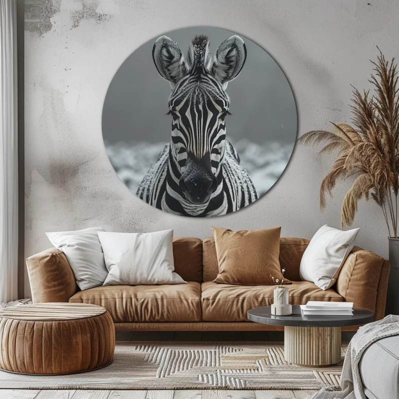 Savannah Stripes - Muurcirkel dieren - Afbeelding 3